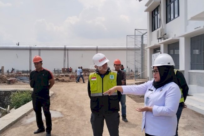 Kanwil Ditjenpas Jateng Tinjau Pembangunan Rutan Surakarta