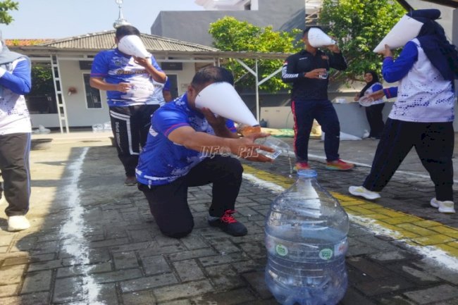 Riuh Tawa dan Semangat Kemerdekaan Warnai Lomba Unik di Bapas Pati