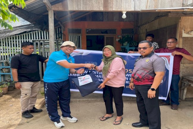 Jelang HUT ke-80 RI, Kanwil Ditjenpas Sulteng Tebar Bantuan Sosial untuk Warga yang Membutuhkan