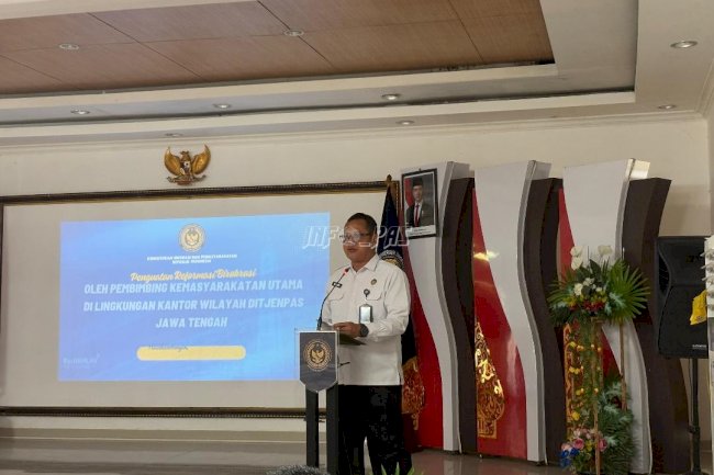 Reformasi Birokrasi, Kakanwil Ditjenpas Jateng Tekankan Budaya Pelayanan Prima