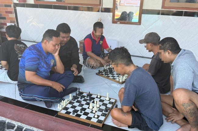 Olahraga, Seni, dan Tradisi Menyatu di Porseni HUT Ke-80 RI Rutan Negara