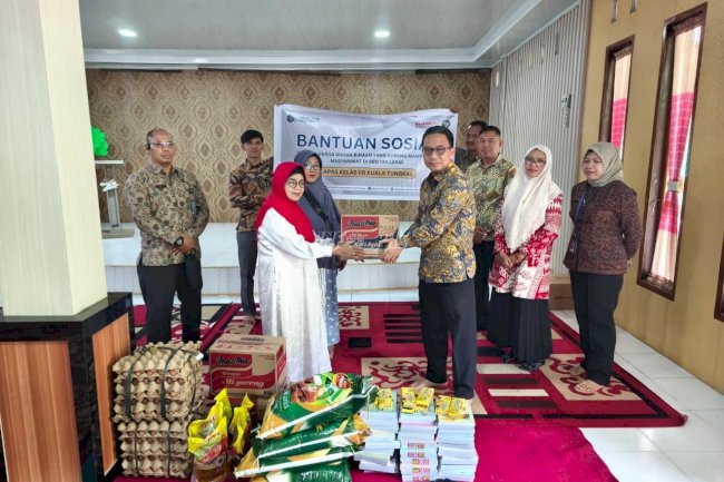Lapas Kuala Tungkal Salurkan Bantuan ke Panti Asuhan Muhammadiyah Aisyiyah