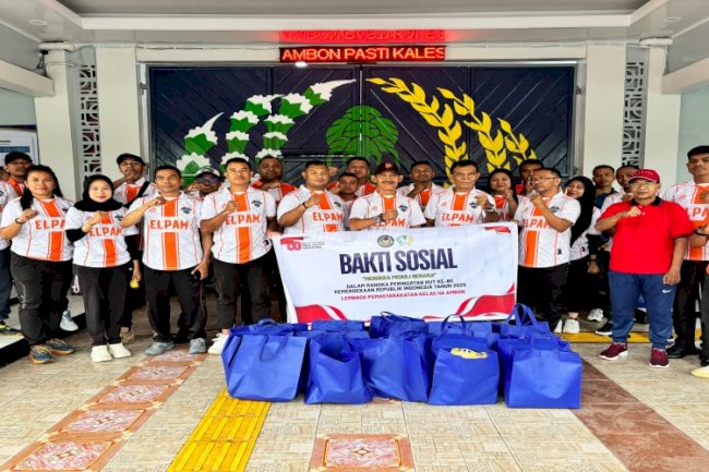 Peduli Sesama, Lapas Ambon Gelar Baksos Jelang HUT ke-80 RI