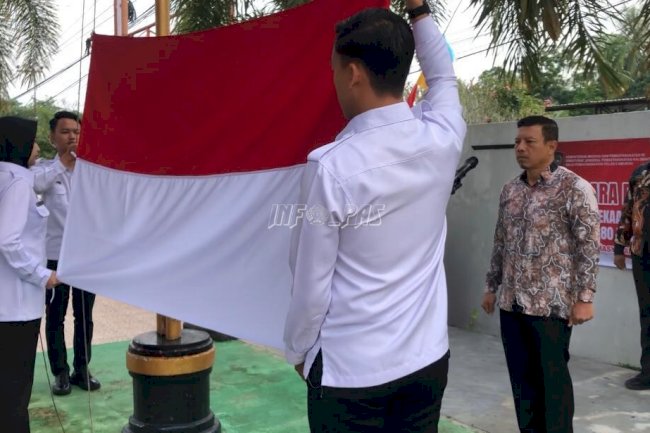 Bapas Amuntai Teguhkan Nasionalisme Klien di Momen HUT Ke-80 RI