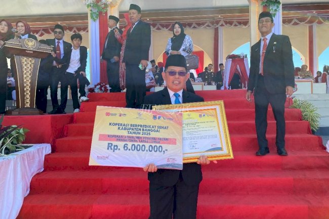 Lapas Luwuk Raih Peringkat 3 Koperasi Sehat Banggai