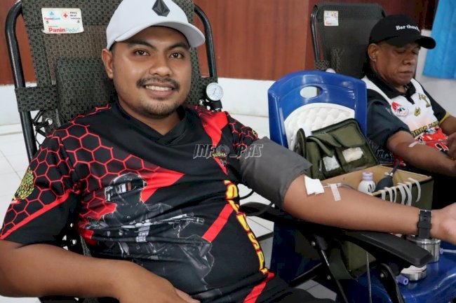 Lapas Ambon Ikut Donor Darah, Bukti Cinta untuk Sesama