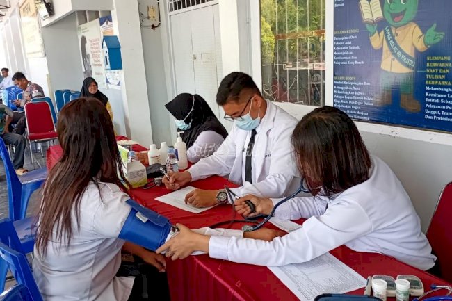 Semarak HUT RI, Lapas Tolitoli Hadirkan Donor Darah dan Cek Kesehatan Gratis