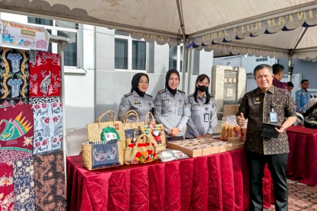 Lapas Perempuan Jambi Hadirkan Produk Unggulan di Bazar Kanwil Ditjenpas Jambi 