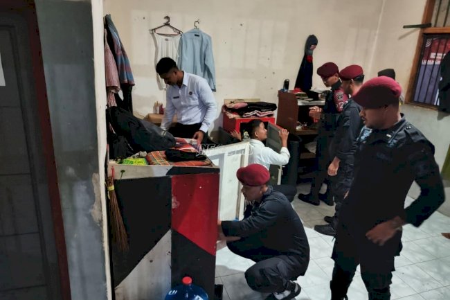Merdeka tanpa Narkoba, Lapas Wahai Gandeng Polsek Geledah Kamar Hunian