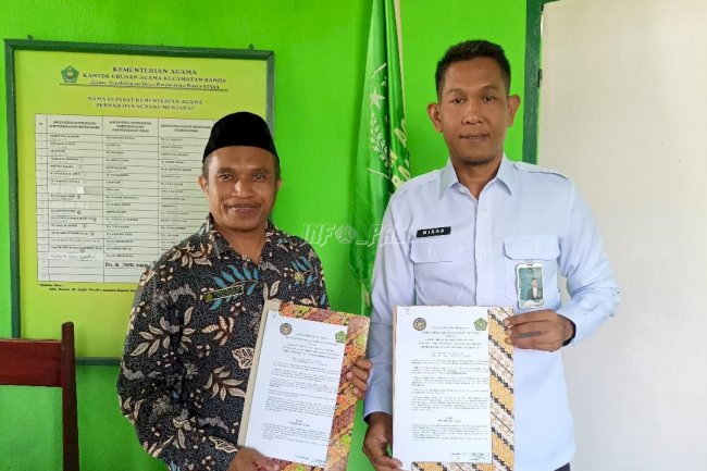 Perkuat Karakter Warga Binaan, Lapas Bandanaira Teken PKS dengan KUA