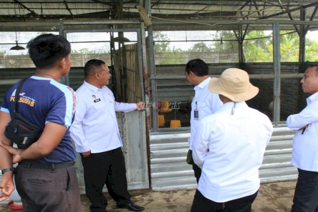 Kakanwil Ditjenpas Jateng Dampingi Tenaga Ahli Menteri Tinjau Layanan dan Program Ketahanan Pangan