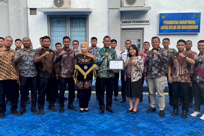 Klinik Pratama Lapas Banjarbaru Raih Akreditasi Paripurna dari Kemenkes RI 