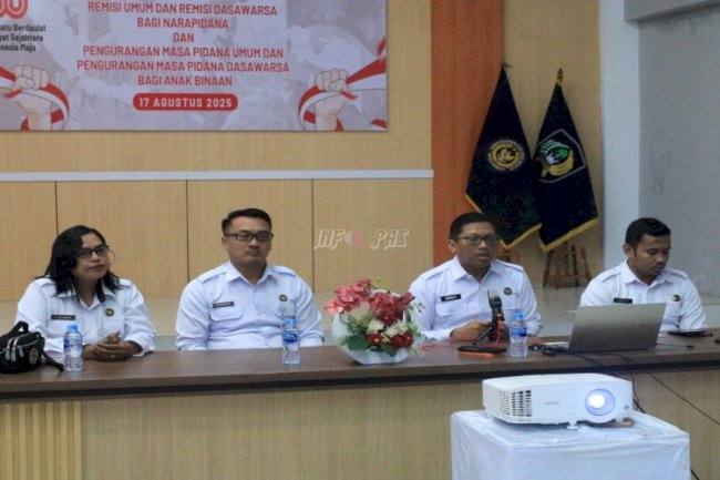 Wujudkan Akuntabilitas Pelayanan Prima, Kanwil Ditjenpas Maluku Gelar Penguatan SPIP