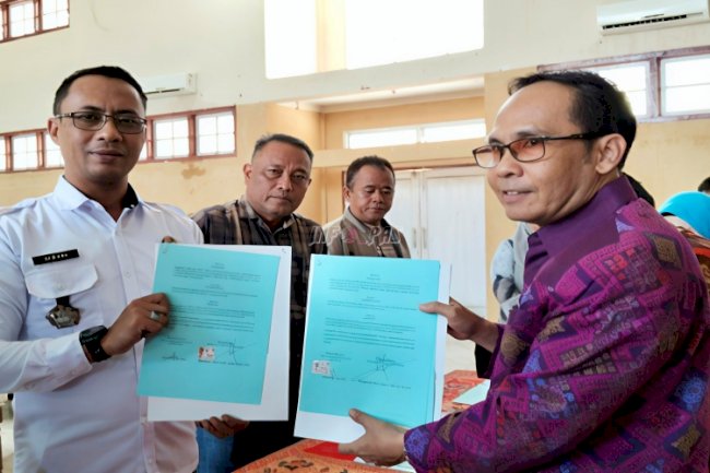 Kepala LPKA Muara Bulian Teken MoU dengan Rektor UGK Muara Bulian