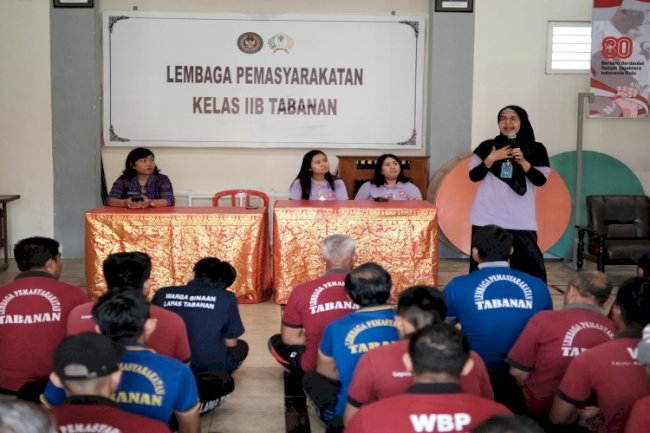 Lewat ‘Teh Rina’, Lapas Tabanan Tekankan Pentingnya Warga Binaan Kelola Stres