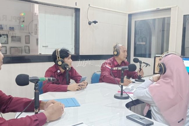 Rutan Pelaihari Sosialisasikan Pembinaan lewat Talkshow Radio Tuntung Pandang
