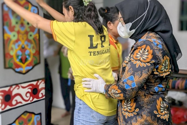 Jaga Kondusivitas, Kanwil Ditjenpas Kaltim Razia UPT Pemasyarakatan