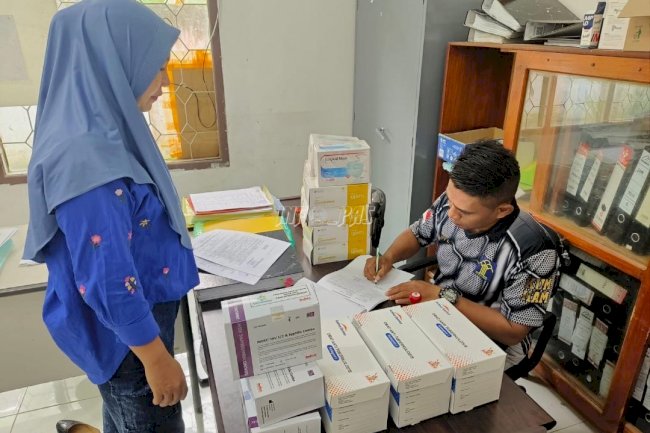 Lapas Piru Terima Bantuan Logistik Kesehatan untuk Dukung Deteksi Dini TBC
