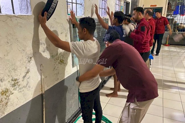 Razia dan Tes Urine, Kanwil Ditjenpas Kalsel Perkuat Ketertiban Rutan Barabai