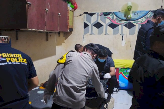 Razia Hunian Lapas Pangkalpinang bersama Polsek Gerunggang, Nihil Barang Terlarang