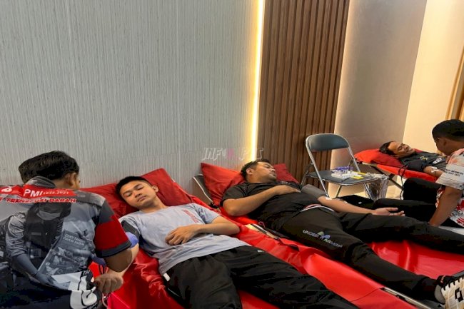 Pemasyarakatan Sulteng Rayakan Kemerdekaan lewat Aksi Donor Darah