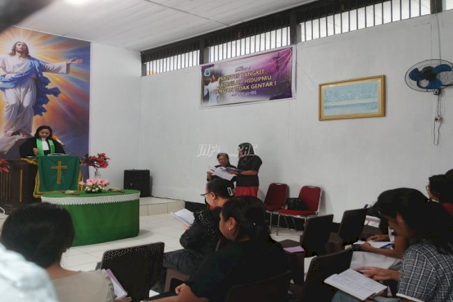 Ibadah Minggu di Lapas Saparua Perkuat Iman dan Kebersamaan