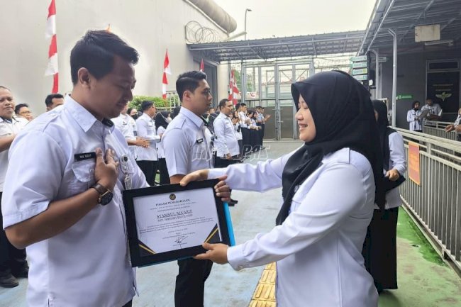 Pegawai Berprestasi Dorong Layanan Publik Unggul di Lapas Cipinang