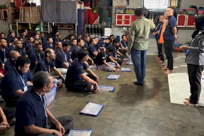 Masuki Hari Kedua, Peserta Rehabilitasi di Lapas Jambi Fokus Pembinaan Mental, Rohani, dan Penguatan Karakter