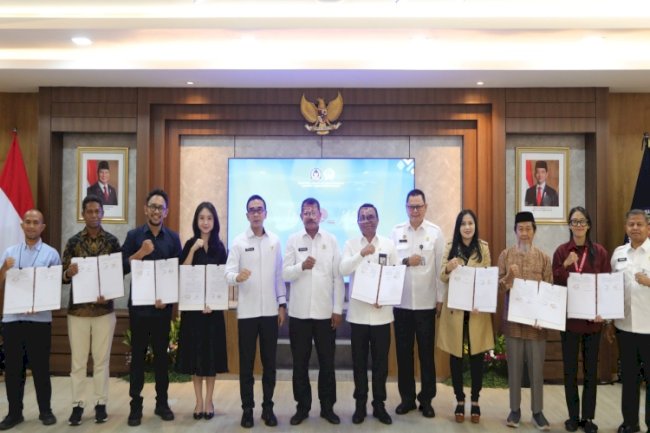 Tingkatkan Kualitas Layanan Publik, Dirjenpas Tanda Tangani PKS dengan Delapan Mitra Kerja Strategis