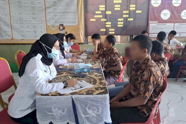 Deteksi Dini TBC, Anak Binaan LPKA Medan Jalani Skrining