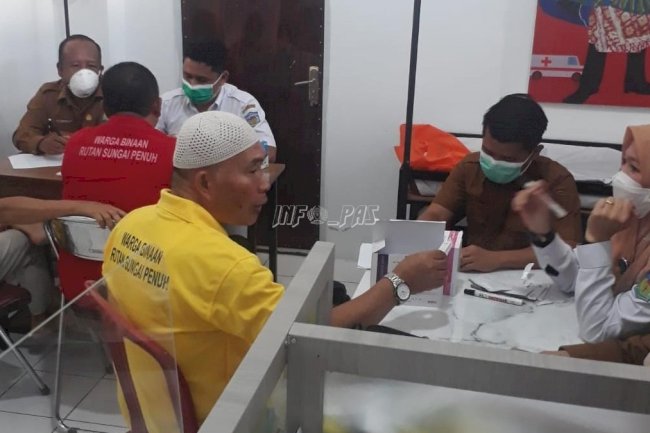 Cegah Penyakit Menular, Rutan Sungai Penuh Gelar Tes Kesehatan Warga Binaan
