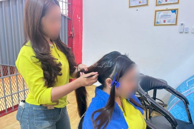 Salon di Lapas Perempuan Jambi Jadi Wadah Kreativitas Warga Binaan