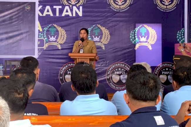 80 Warga Binaan Lapas Tahuna Dapat Bekal Pelatihan Kemandirian Hortikultura