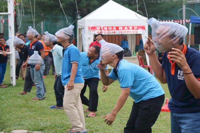 Unik dan Penuh Keseruan Warnai Lomba Tradisional di Lapas Cibinong