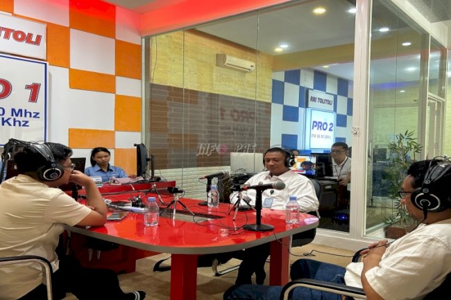 Jadi Narasumber RRI Tolitoli, Kalapas Tolitoli Paparkan Program Unggulan Warga Binaan
