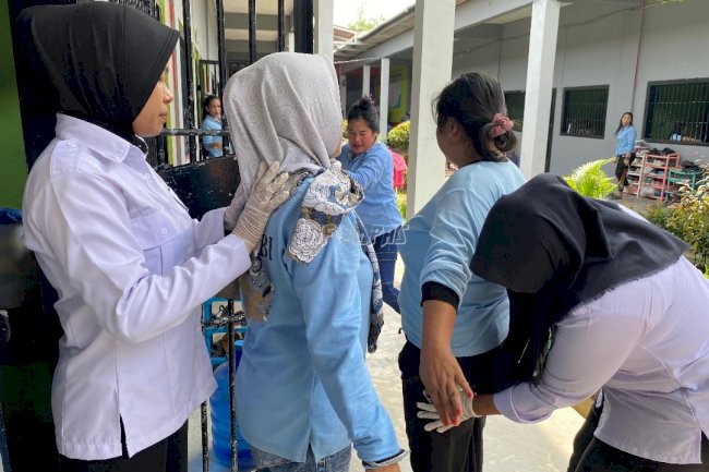 Lapas Perempuan Jambi Gelar Razia, Pastikan Lingkungan Tetap Kondusif