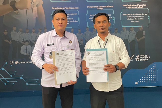 Perkuat Rehabilitasi Narkoba, Rutan Sukadana Gandeng Yayasan Cahaya Azzura