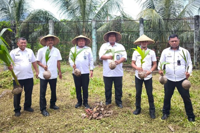 Lapas Ternate Dukung Gerakan Nasional Penanaman Pohon Serentak