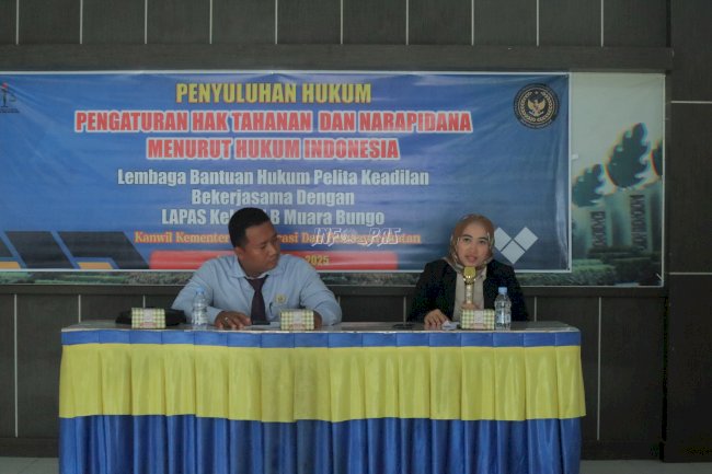 Lapas Muara Bungo Penuhi Hak Tahanan Lewat Penyuluhan Hukum