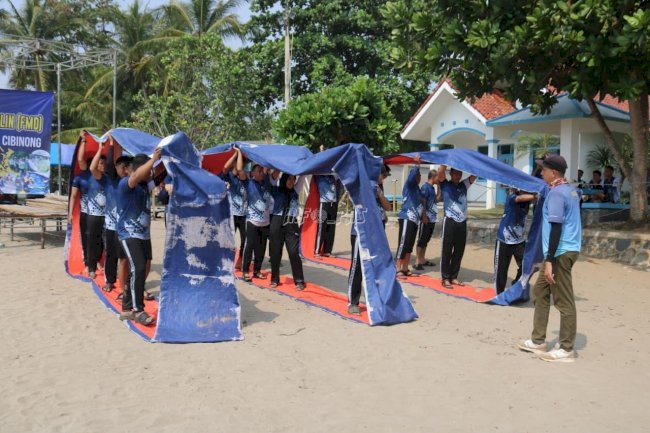 Tingkatkan Integritas & Kekompakan Pegawai, Lapas Cibinong Gelar FMD