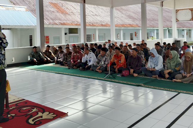 Lapas Ternate Dukung Penguatan Rohani Petugas lewat Tausiah Agama