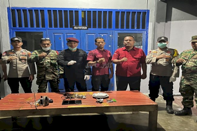 Razia Gabungan di Lapas Ternate Amankan Sejumlah Barang Terlarang dari Blok Hunian Warga Binaan