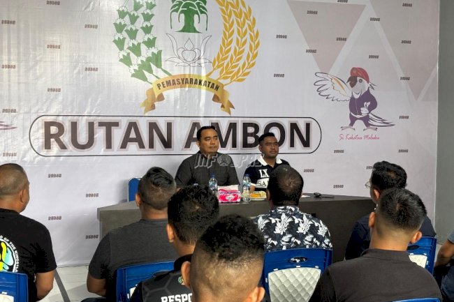 Menuju WBK, Karutan Ambon Instruksikan Perkuat Tugas Pengamanan