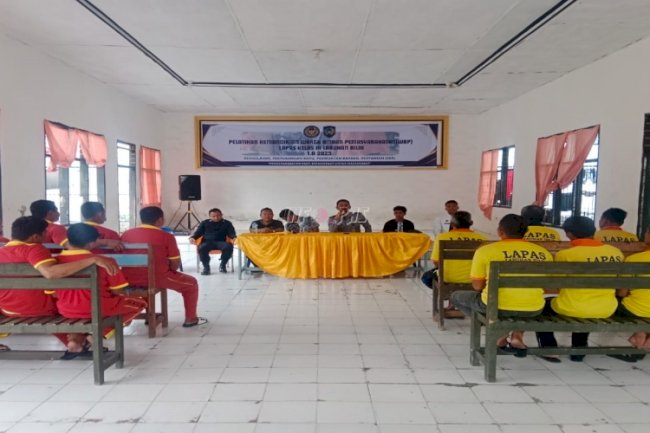 Rehabilitasi dan Pelatihan Kerja Bersertifikat TA 2025 di Lapas Labuhan Bilik Resmi Dibuka