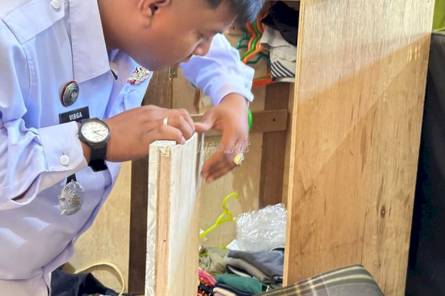 Lapas Palu Laksanakan Penggeledahan Blok Hunian dan Penguatan Fisik Warga Binaan