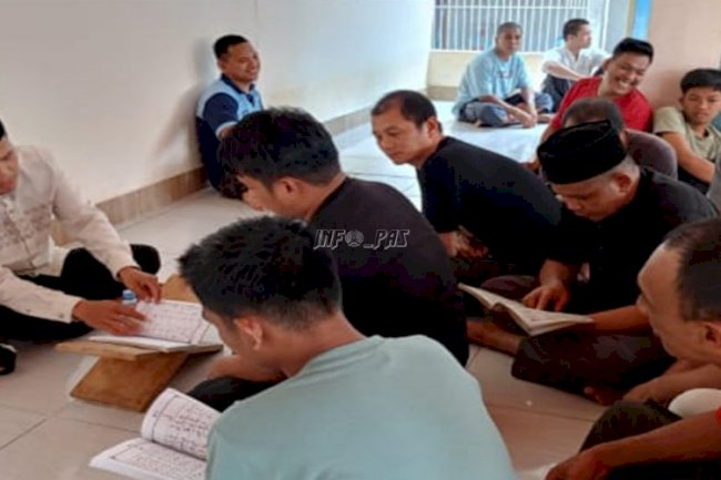 Pembinaan Keagamaan di Lapas Tolitoli Hadirkan Penyuluh Agama dari KUA Baolan