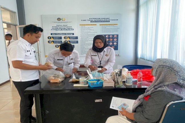 Lapas Pemuda Madiun Tegaskan Ketelitian Pemeriksaan Badan dan Barang Bawaan Pengunjung