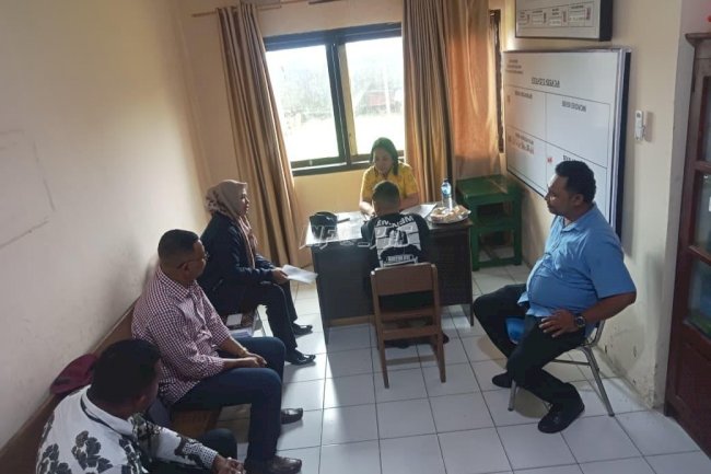 Dampingi Anak, Bapas Ambon Dukung Penerapan Keadilan Restoratif