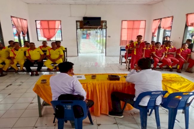 Lapas Labuhan Bilik dan Dinas Pertanian Gelar Penyuluhan Pertanian bagi Warga Binaan 