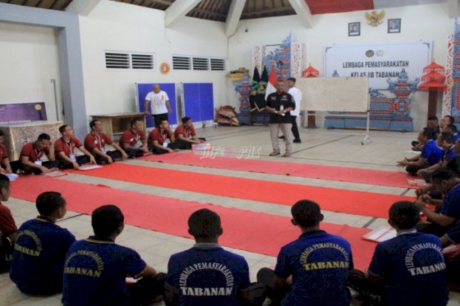 Semangat Pulih dari Kecanduan NAPZA, Warga Binaan Lapas Tabanan Jalani Program Rehabilitasi Pemasyarakatan